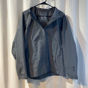 mountain hardwear rain/wind jacket Size medium Gray  Goretex Women